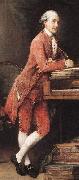 Portrait of Johann Christian Fischer German composer Thomas Gainsborough